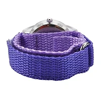 Disney Ariel Kids Purple Nylon Strap Watch