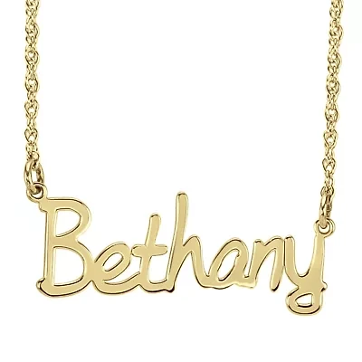 Personalized 30mm Name Necklace