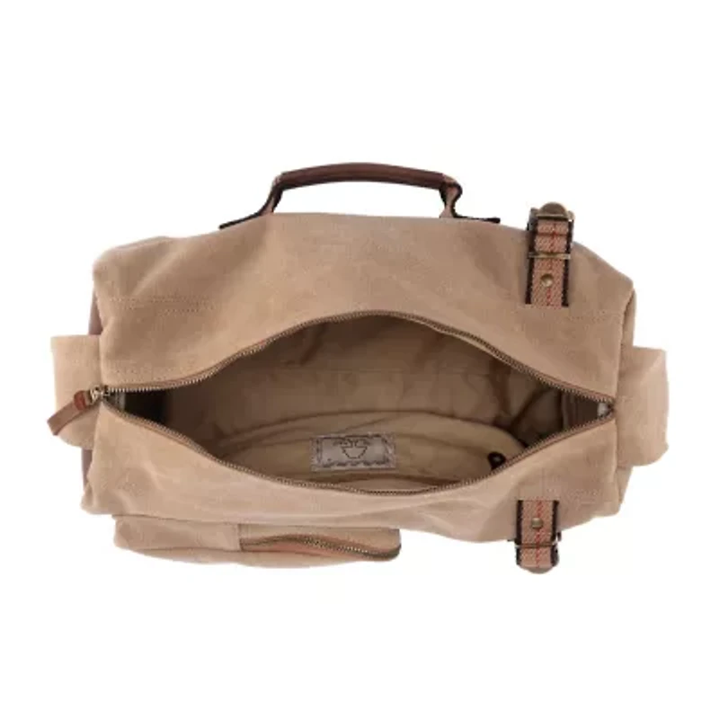 TSD Brand Hill Side Canvas Sling Bag Unisex Adult Adjustable Straps Padded Backpack