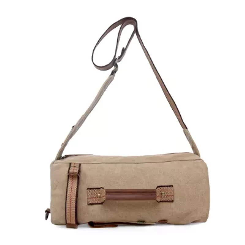 TSD Brand Hill Side Canvas Sling Bag Unisex Adult Adjustable Straps Padded Backpack