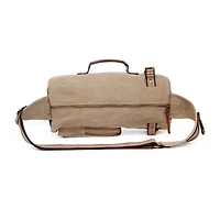 TSD Brand Hill Side Canvas Sling Bag Unisex Adult Adjustable Straps Padded Backpack