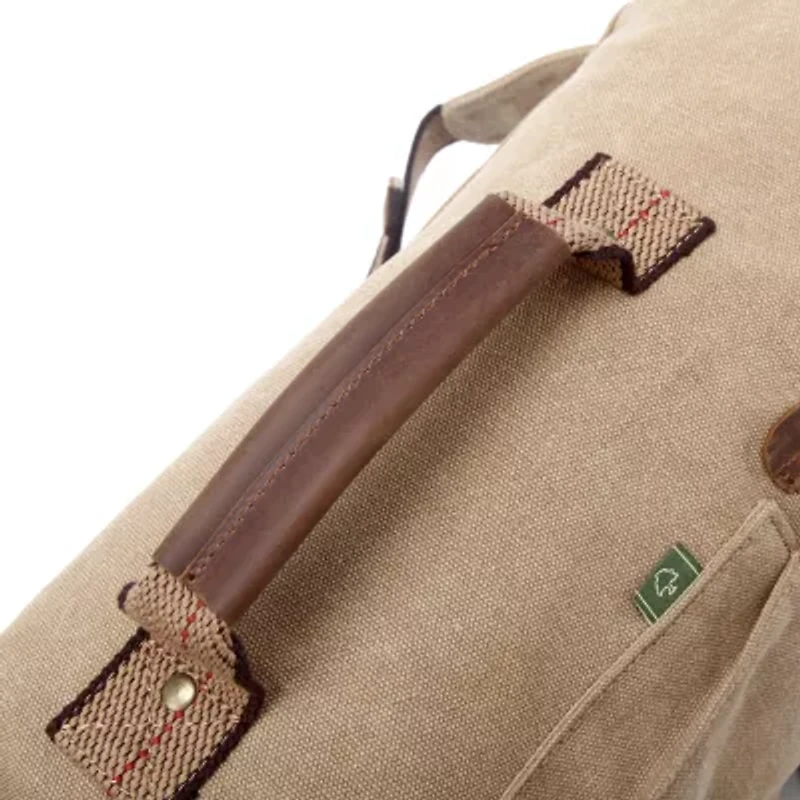 TSD Brand Hill Side Canvas Sling Bag Unisex Adult Adjustable Straps Padded Backpack