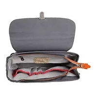 TSD Brand Valley Trail Coated Canvas Unisex Adult Adjustable Straps Padded Straps Backpack