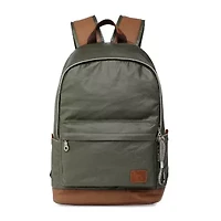 TSD Brand Urban Light Coated Canvas Laptop Backpack