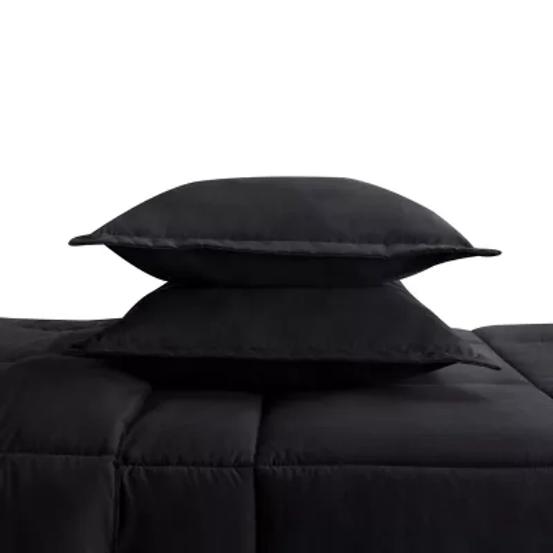 Serta Simply Clean™ Midweight Antimicrobial Treated Comforter Set