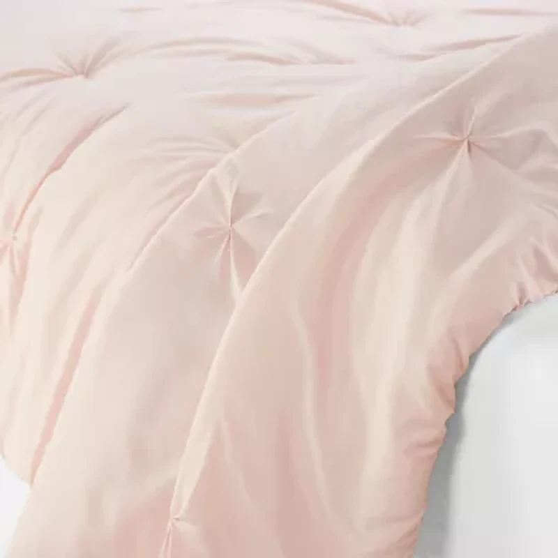Serta Simply Clean™ Pleated All-Season Antimicrobial Treated 3-pc. Comforter Set