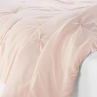 Serta Simply Clean™ Pleated All-Season Antimicrobial Treated 3-pc. Comforter Set