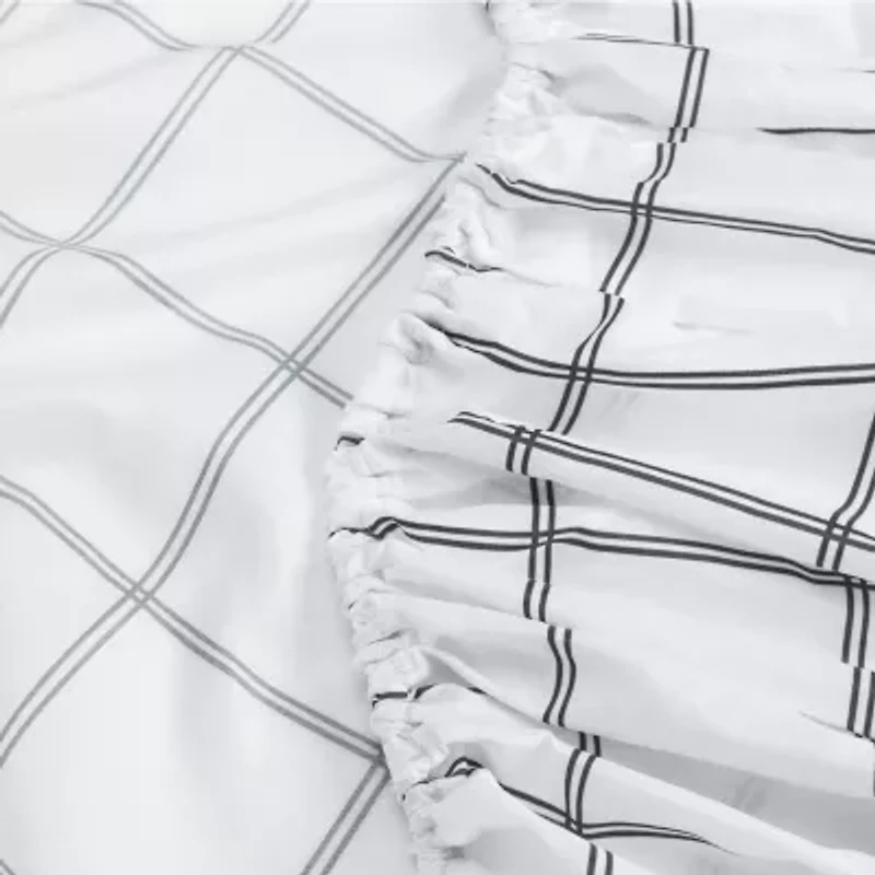 Serta Simply Clean™ Reversible Antimicrobial Treated Complete Bedding Set with Sheets