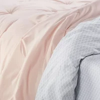Serta Simply Clean™ Pleated Antimicrobial Treated Complete Bedding Set