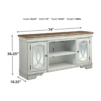 Signature Design by Ashley® Realyn Living Room Collection TV Stand