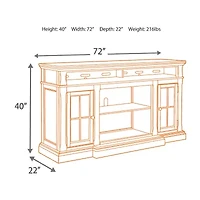 Signature Design by Ashley® Roddinton Living Room Collection TV Stand