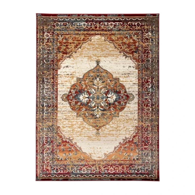 Amer Rugs Arlenu Cass Medallion Indoor Rectangular Accent Rug