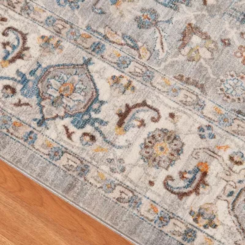 Amer Rugs Raderico Juji Oriental Bordered Indoor Rectangular Accent Rug