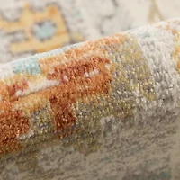 Amer Rugs Bethleham Ara Neutral Bordered Indoor Outdoor Rectangular Accent Rug