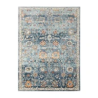Amer Rugs Bethleham Cerr Floral Indoor Outdoor Rectangular Accent Rug