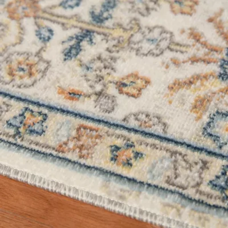 Amer Rugs Bethleham Seia Bordered Indoor Outdoor Rectangular Accent Rug