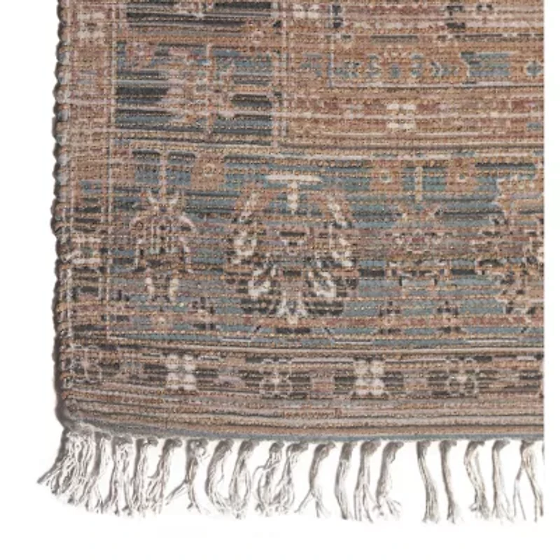 Amer Rugs Prenell Avia Farmhouse Khotan Bordered Indoor Rectangular Accent Rug