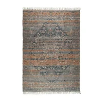 Amer Rugs Prenell Rani Farmhouse Serapi Medallion Indoor Rectangular Accent Rug