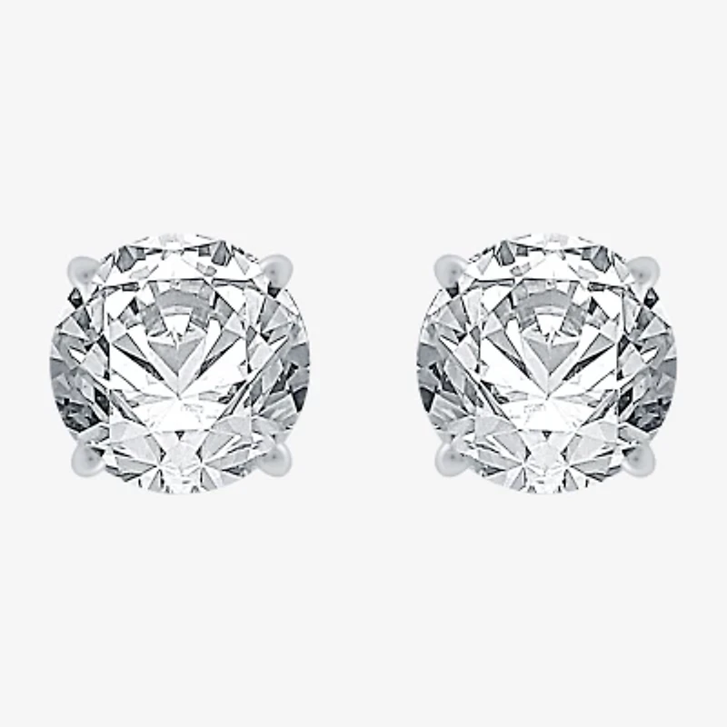 3 CT. T.W. Lab Grown White Diamond 14K Gold Round Jewelry Set