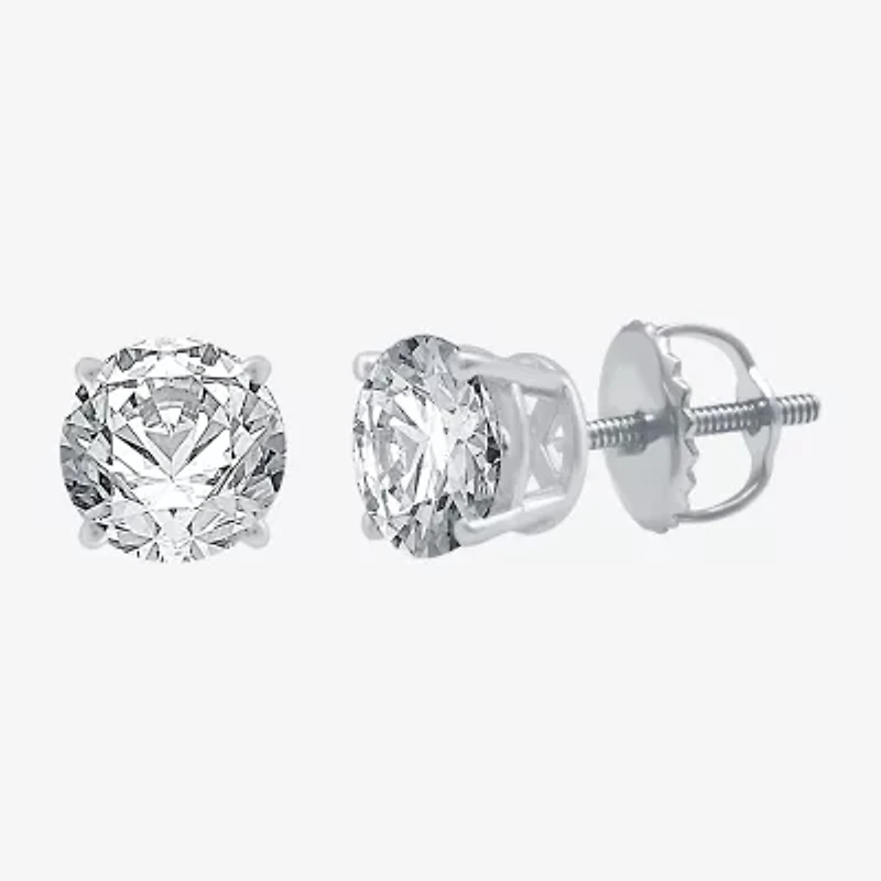 3 CT. T.W. Lab Grown White Diamond 14K Gold Round Jewelry Set