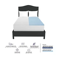 Bodipedic™ Home 1.5 Inch Gel Comfort Mattress Foam Topper