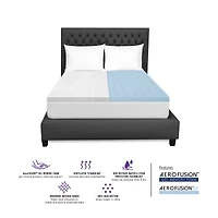 Bodipedic™ Home 2 Inch Gel Infused Topper with Graphene Infused Cover