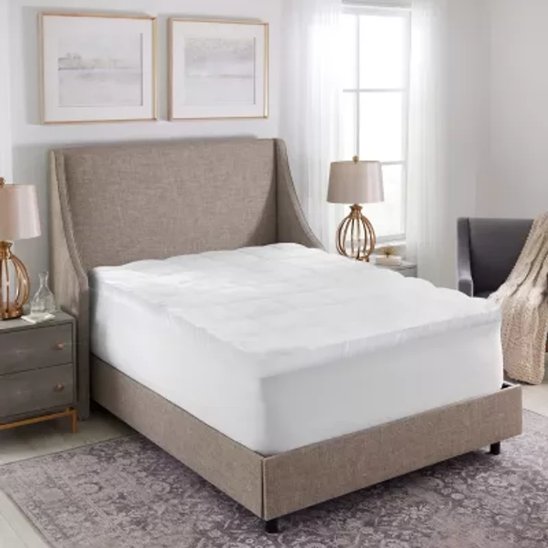 Bodipedic™ Home 4 Inch Hybrid Memory Foam and Fiber Topper