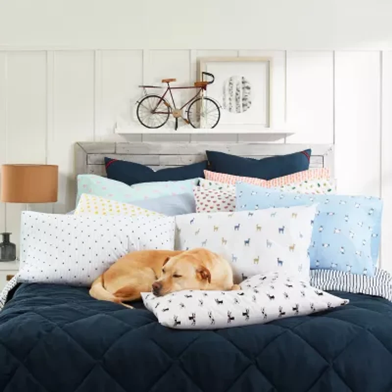 Poppy & Fritz Cotton Peracle Printed Sheet Set