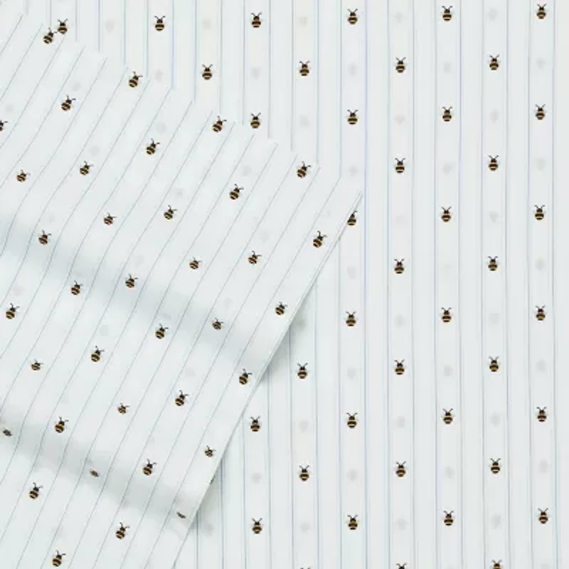 Poppy & Fritz Cotton Peracle Printed Sheet Set