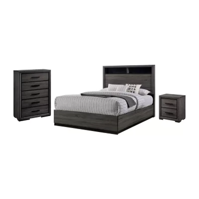 Trow 3 Piece Bedroom Set