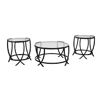 Signature Design by Ashley® Tarrin Living Room Collection Coffee Table Set