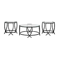 Signature Design by Ashley® Tarrin Living Room Collection Coffee Table Set