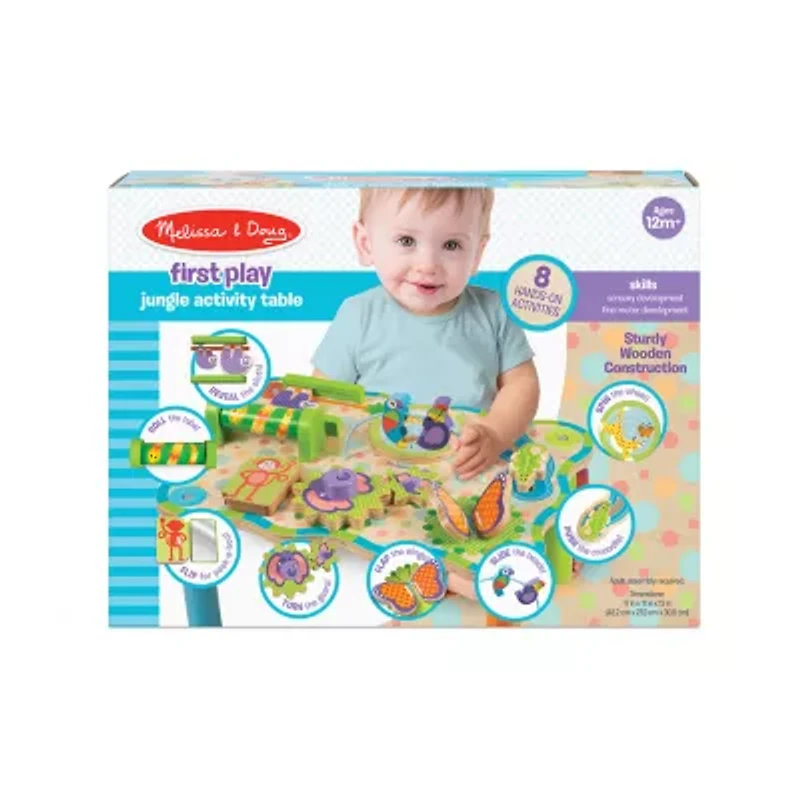Melissa & Doug Jungle Activity Table Interactive Toy