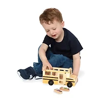 Melissa & Doug School Bus 8-pc. Toy Playset