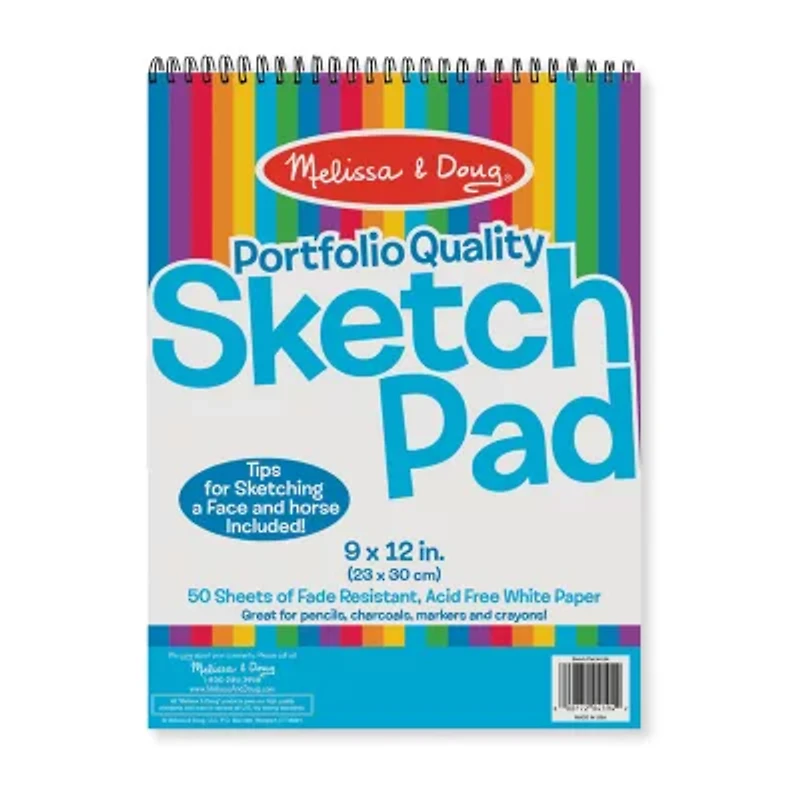 Melissa & Doug Sketch Pad Bundle (2 Pack) 2-pc. Art Set