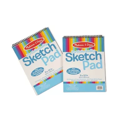 Melissa & Doug Sketch Pad Bundle (2 Pack) 2-pc. Art Set