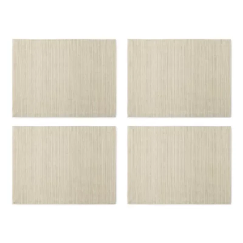 Home Expressions 4-pc. Miles Taupe Placemat