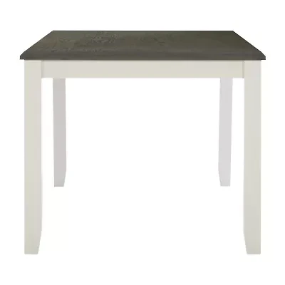 Janisse Rectangular Wood-Top Dining Table