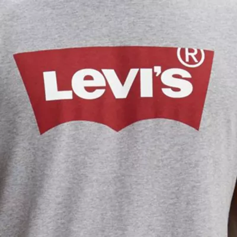Levi's® Set-In Neck Mens Round Short Sleeve Regular Fit Graphic T-Shirt