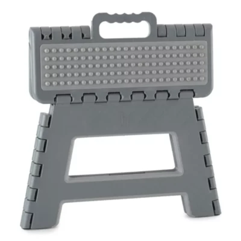 Home Expressions White Plastic Folding Step Stool