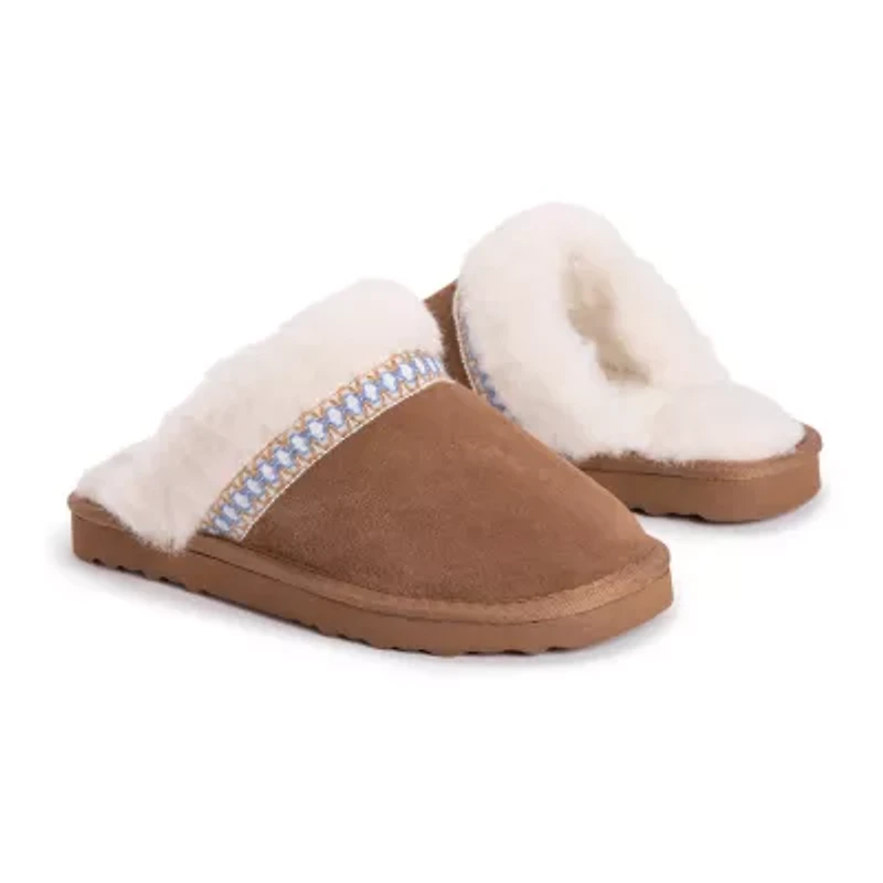 Muk Luks Womens Slip-On Slippers