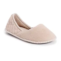 Muk Luks Beverly Womens Memory Foam Slip-On Slippers