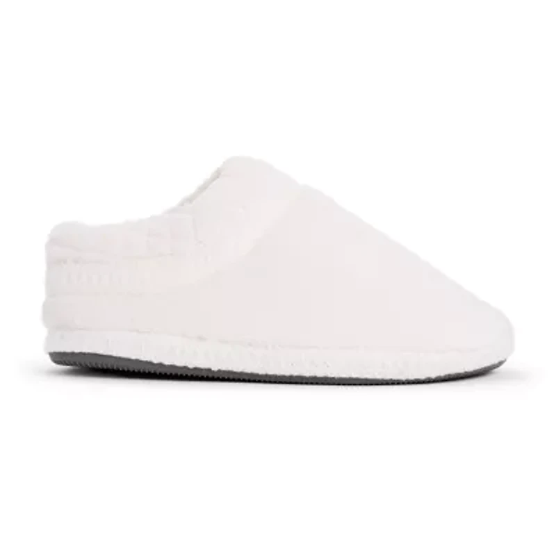 Muk Luks Rita Full Fit Washable Womens Memory Foam Slip-On Slippers