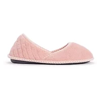 Muk Luks Beverly Womens Memory Foam Slip-On Slippers
