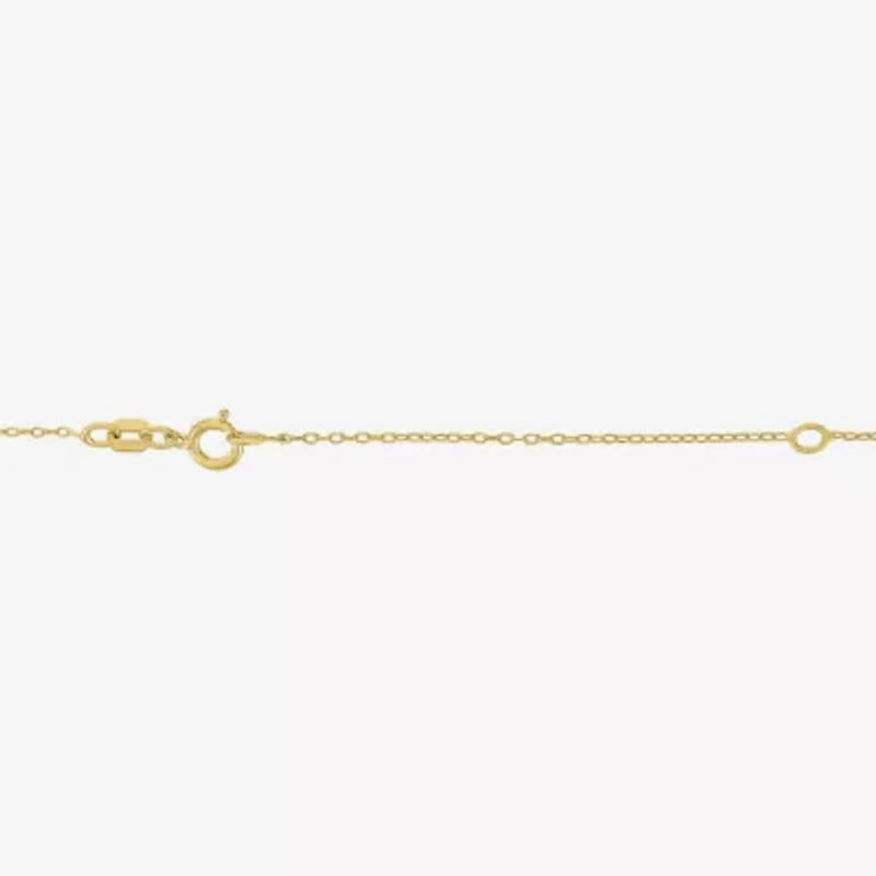 (G-H / I1-I2) Womens Diamond Accent Lab Grown White Diamond Bar 2-pc. Necklace Set