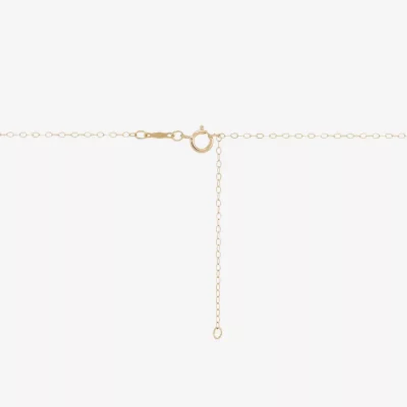 Limited Quantities! Womens 10K Gold 18 Inch Pendant Necklace