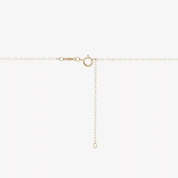 Limited Quantities! Womens 10K Gold 18 Inch Pendant Necklace