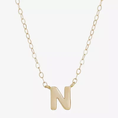 Limited Quantities! Womens 10K Gold 18 Inch Pendant Necklace
