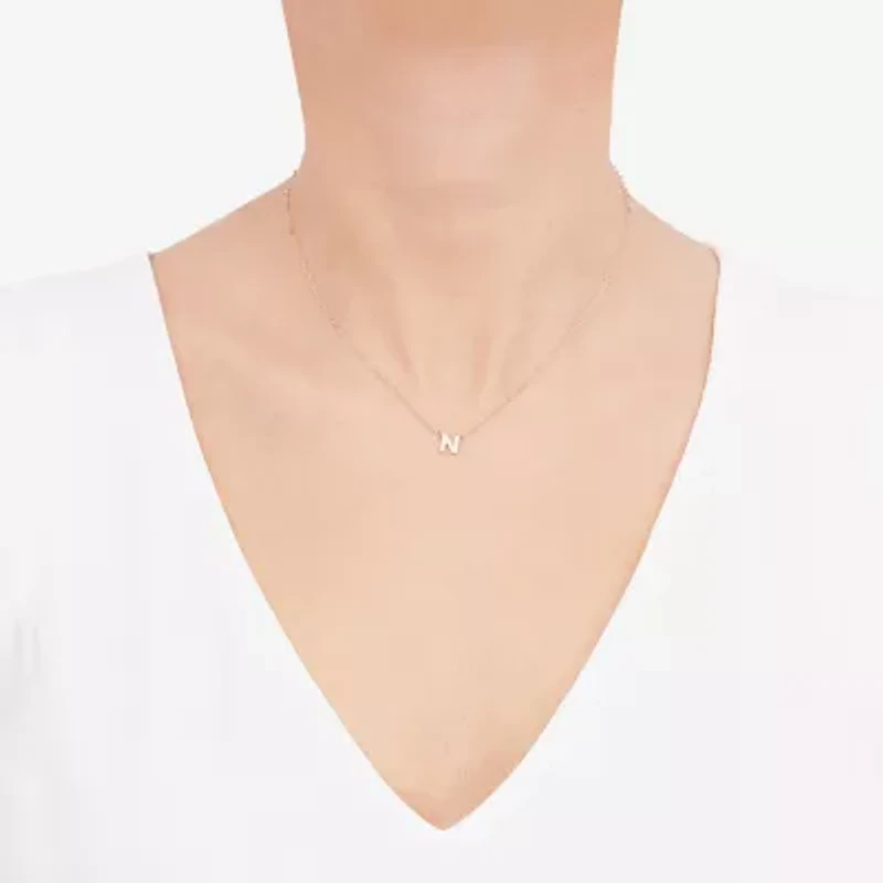 Limited Quantities! Womens 10K Gold 18 Inch Pendant Necklace