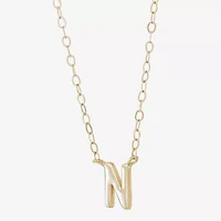 Limited Quantities! Womens 10K Gold 18 Inch Pendant Necklace